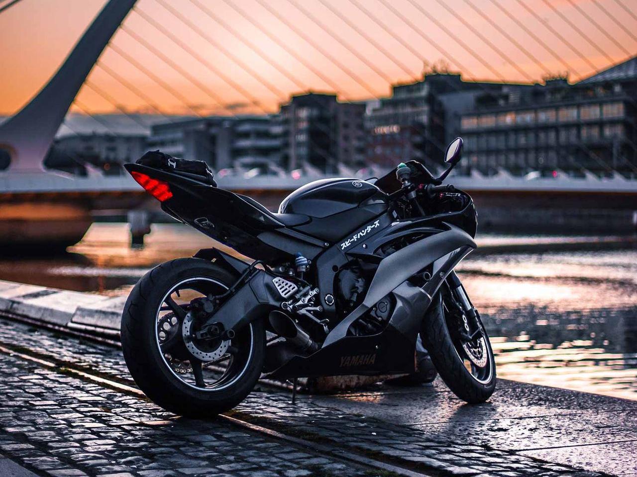 Sportmotor als vervoermiddel