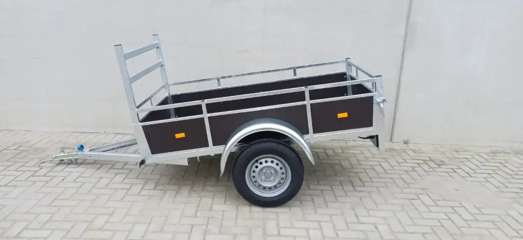 [BE20.11.75] Bakwagen Hout 200 x 110 cm (1, Staal)